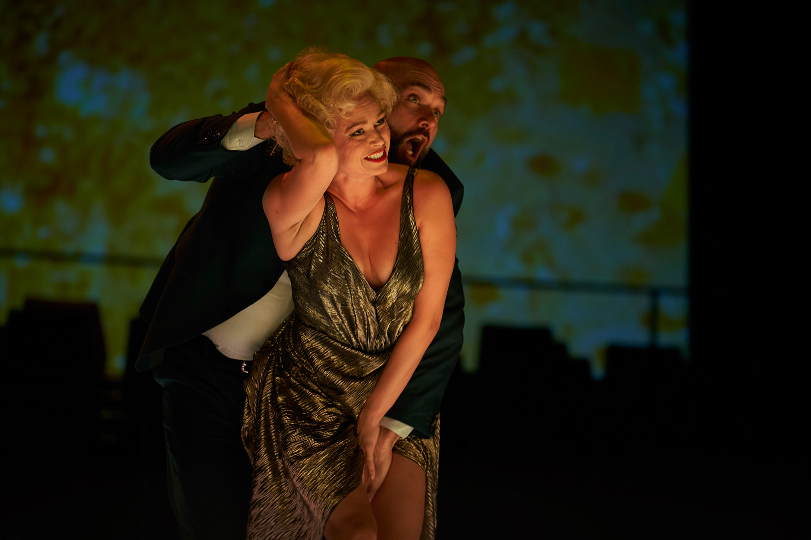 Xavier Sabata  i Deanna Breiwick a 'L'incoronazione di Poppea' al Liceu (© David Ruano)