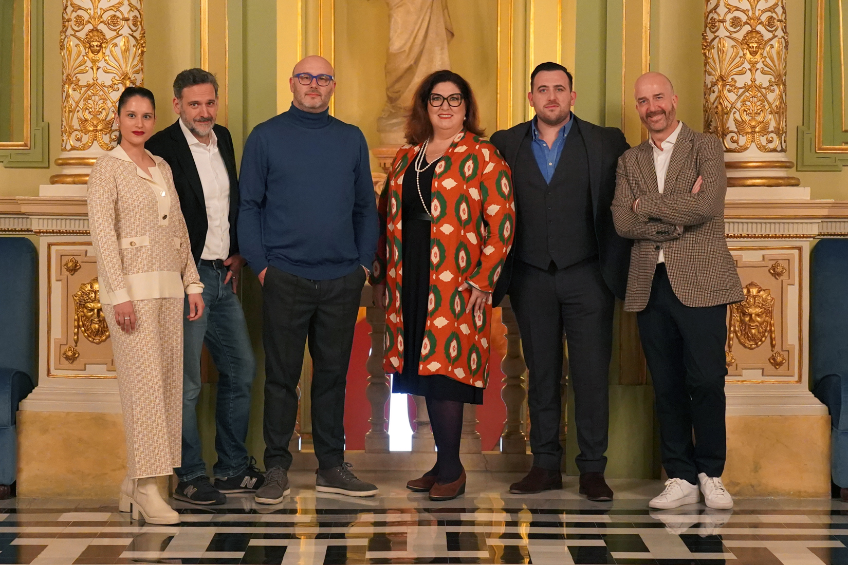 Sara Blanch, Jacopo Spirei, Riccardo Frizza, Anna Pirozzi, Freddie De Tommaso i Víctor Garcia de Gomar.