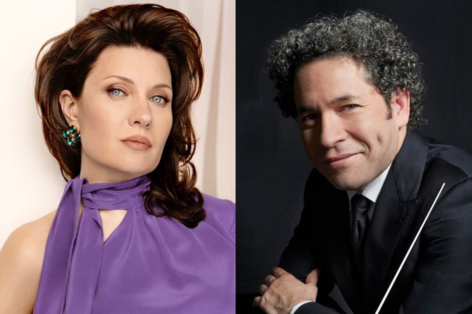 Marina Rebeka i Gustavo Dudamel.