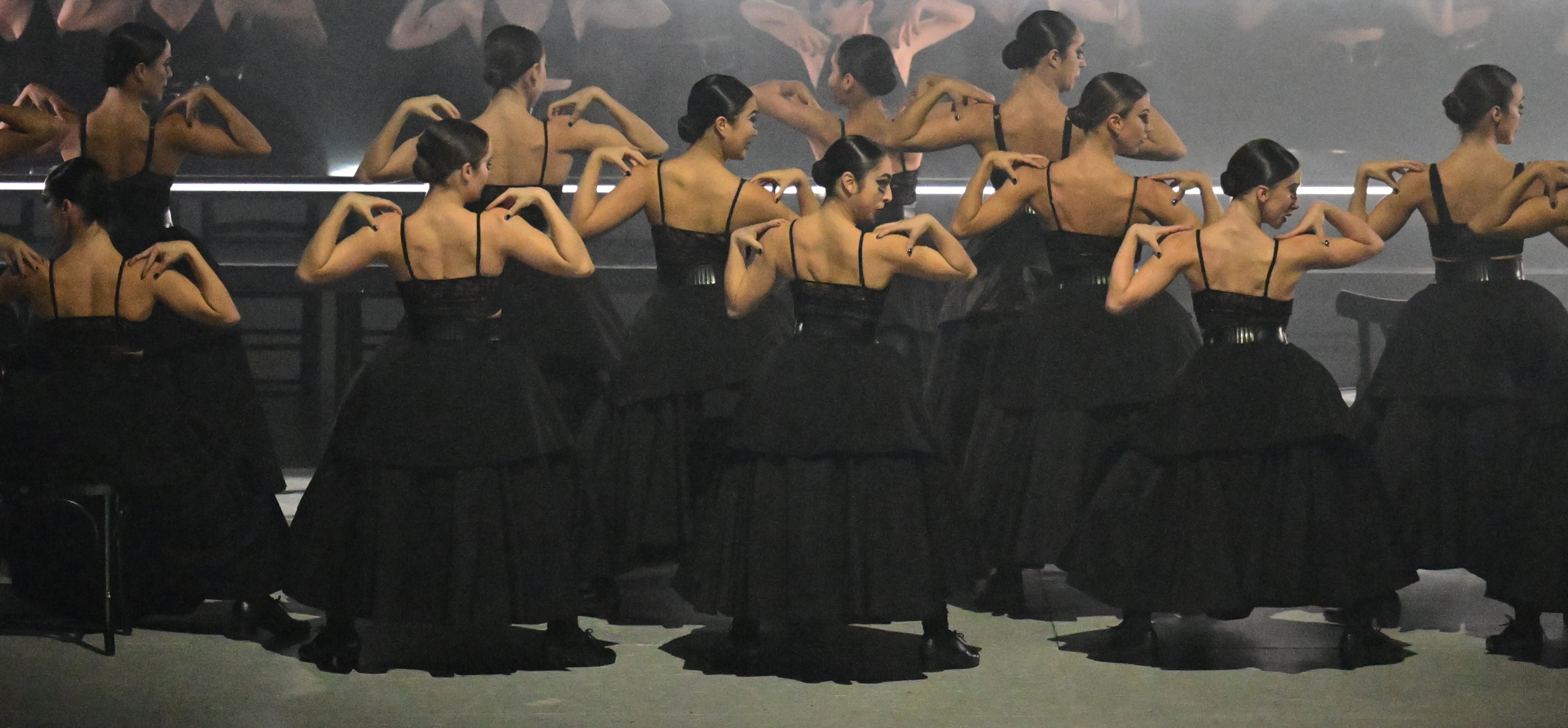 Un moment de l'espectacle de flamenc Afanador.