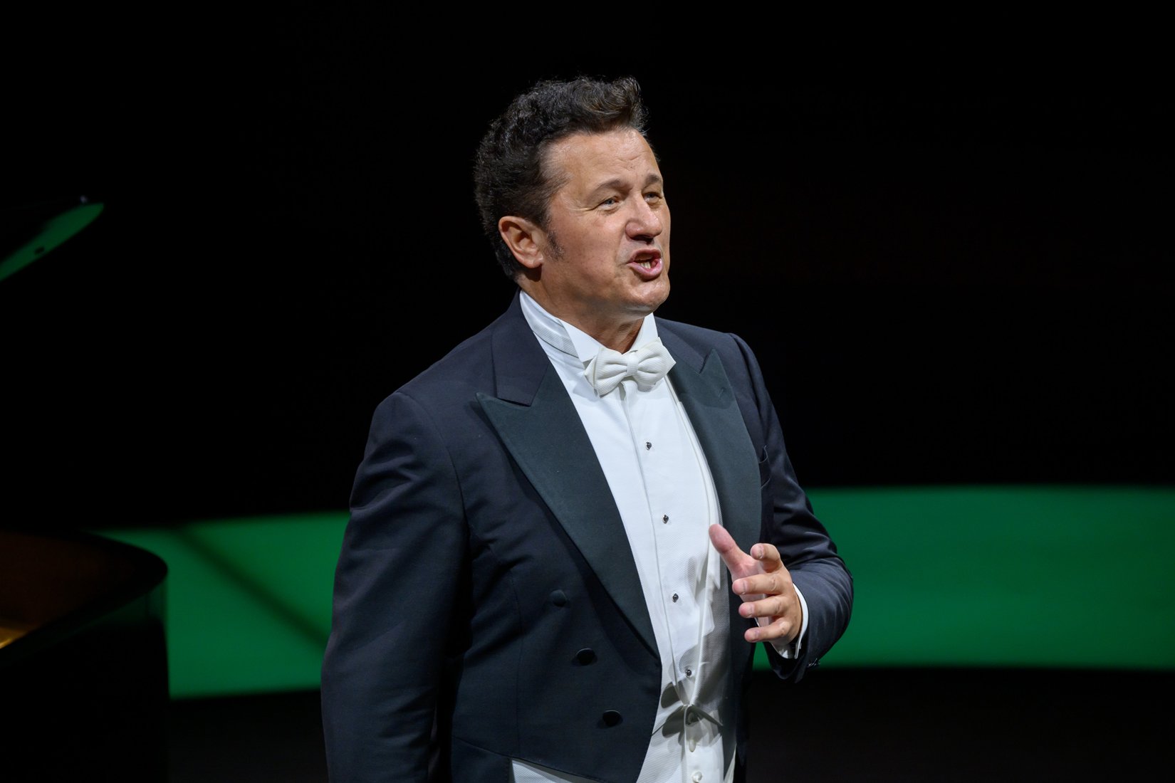 Piotr Beczala durant un recital al Gran Teatre del Liceu. (© A. Bofill)