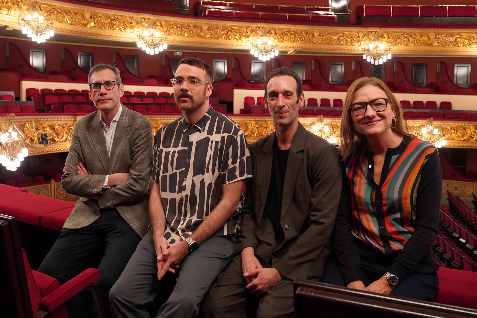 Valentí Oviedo, Marco Morau, Rubén Olmo i Marta Angerri.