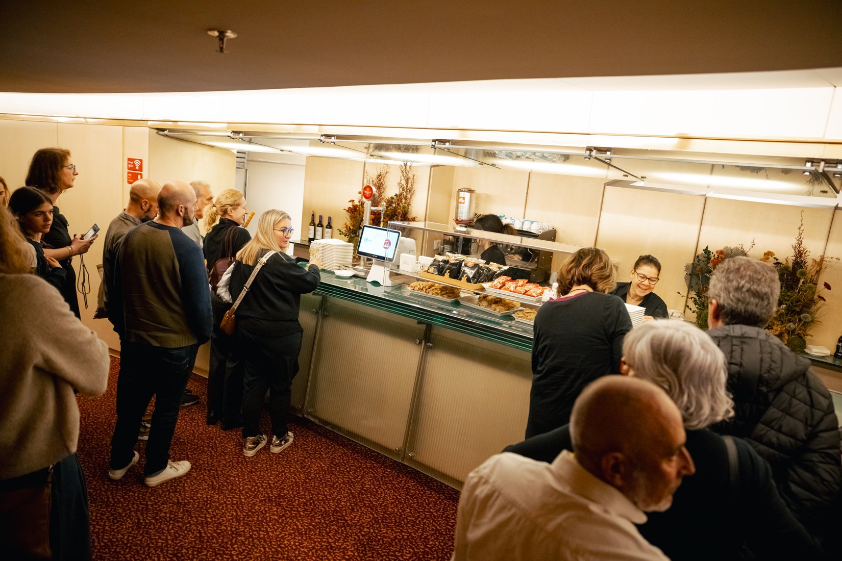 Zona de bar del Gran Teatre del Liceu de Barcelona