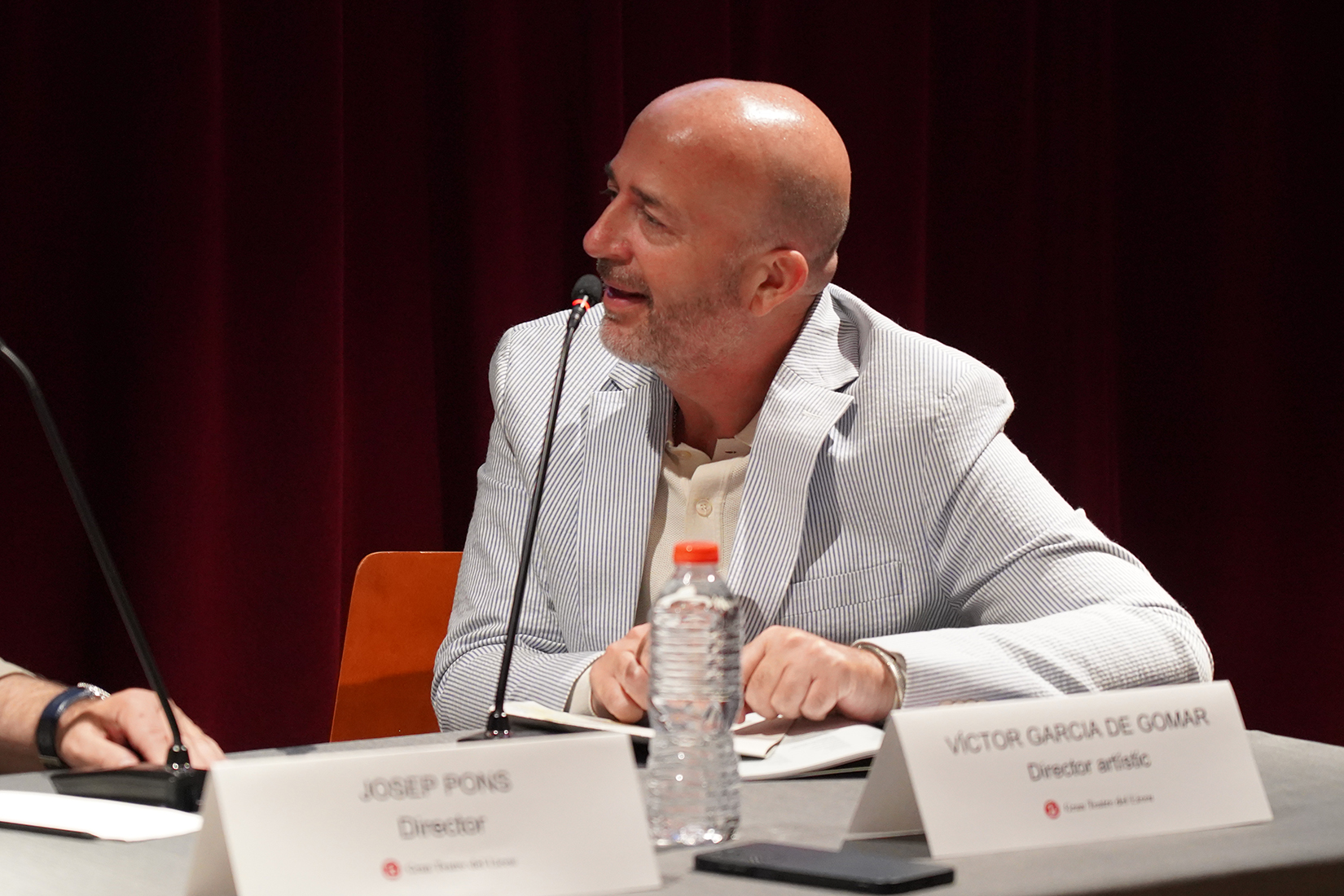 Roda de premsa Rusalka amb Víctor García de Gomar