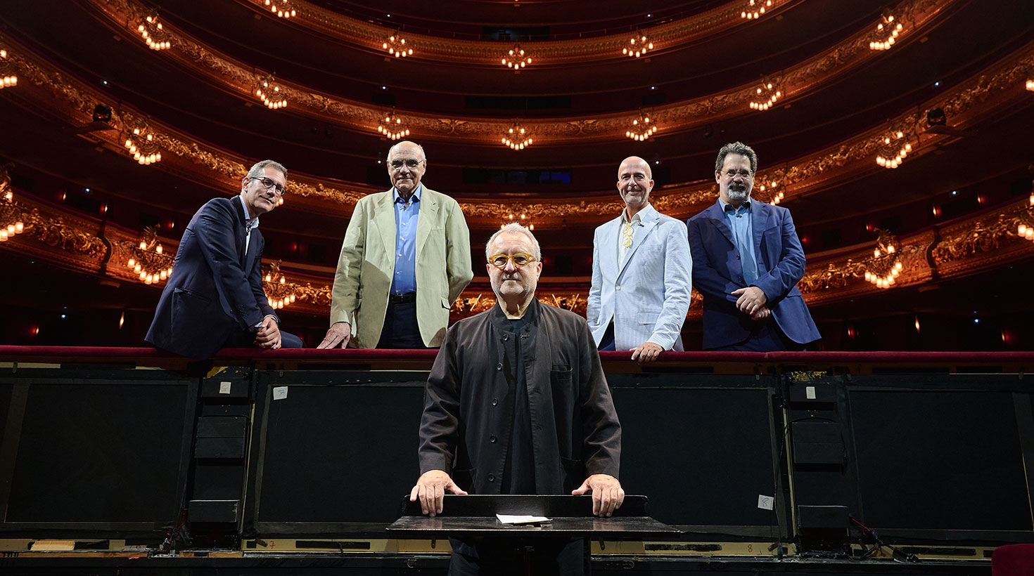 Roda de premsa de comiat de Josep Pons com a director musical del Liceu.