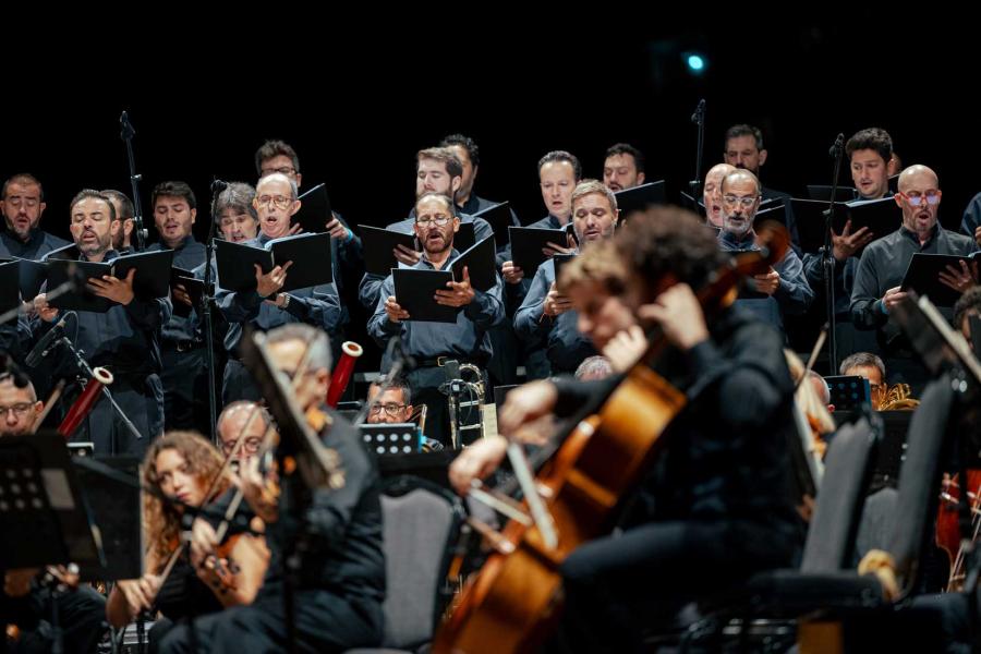 Concert de l'Orquestra i el Cor de Liceu a les festes de La Mercè (© Sergi Panizo)