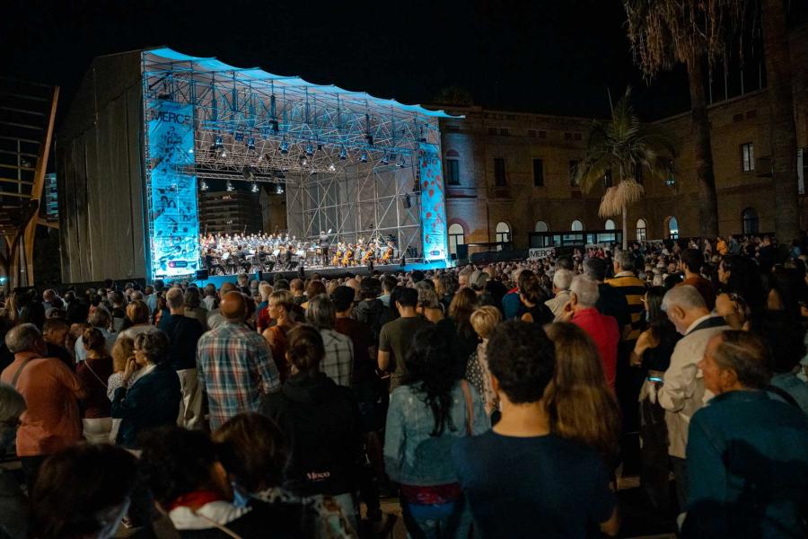 Concert de l'Orquestra i el Cor de Liceu a les festes de La Mercè (© Sergi Panizo)