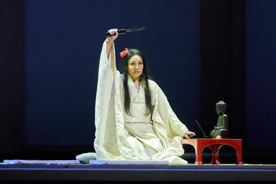 Aylin Pérez a l'òpera 'Madama Butterfly' de Puccini al Gran Teatre del Liceu. Foto de David Ruano.