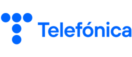 Telefónica logo. Visit the Telefónica website.