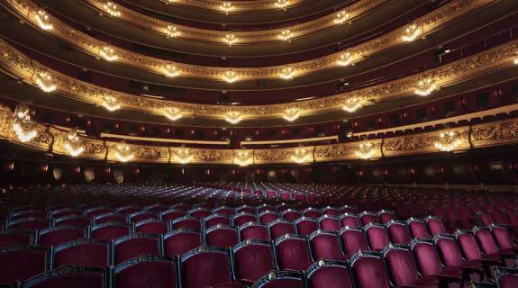 Sala del Gran Teatre del Liceu (© Paco Amate)