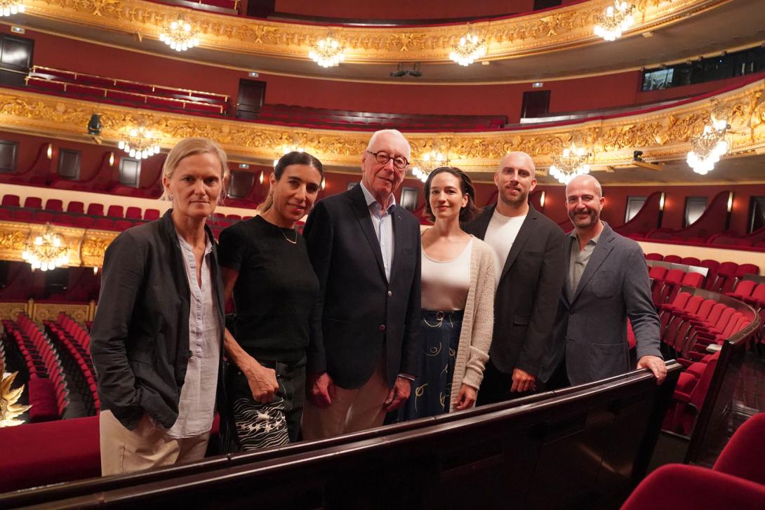 Evi Keller, Blanca Li i William Christie, Kate Lindsey, Renato Dolcini i Víctor Garcia de Gomar al Liceu.