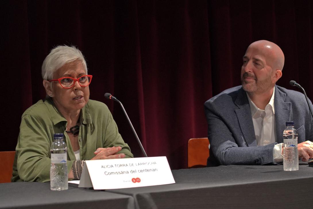 Alicia Torra de Larrocha i Víctor Garcia de Gomar.