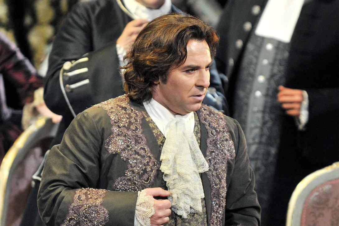 Roberto Alagna a 'Adriana Lecouvreur' al Liceu la temporada 2011/12.